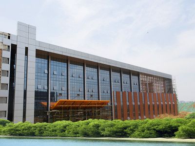 賀我司成功簽訂航天基地五0四園區(qū)B4、B5、B6樓幕墻、門窗